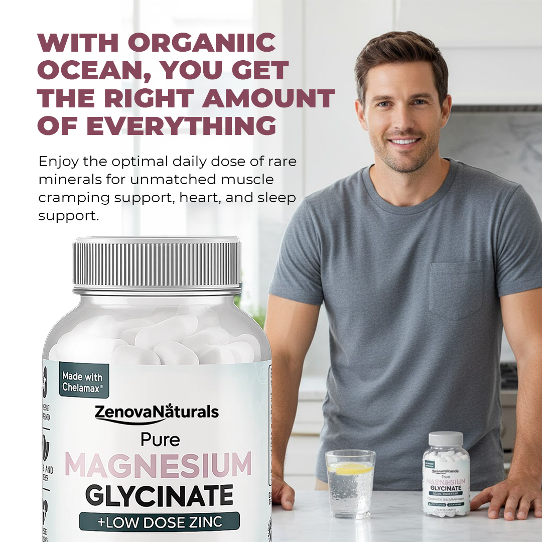 ZenovaNaturals Pure Magnesium Glycinate
